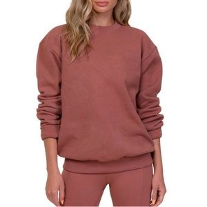 TLA Morgan Stewart Sport terra cotta sweatshirt size Small (full set available!)